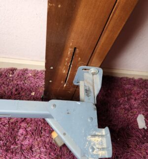 c85- Mid Century Queen/Full headboard only. No frame - Image 3