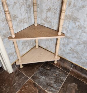 c112- vintage corner shelf unit - Image 2