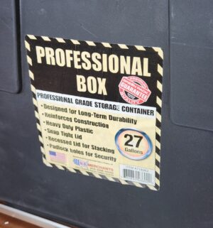 c121- professional box 27 gal - Image 2