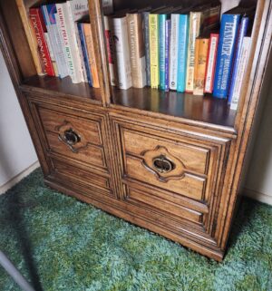 c126- vintage bookcase - Image 2