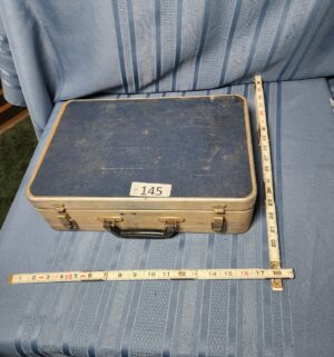 c145- vintage drill w/ cool case. Not tested - Image 2