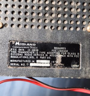 c149- midland model 13-883b - Image 4