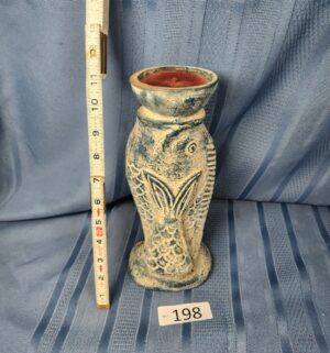 c198- ceramic fish candle holder - Image 1