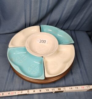 c200- chip and dip serving set by Maurice of CA model S-14. chips seen - Image 1