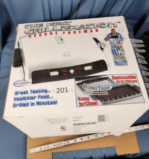 c201- george foreman grill - Image 1