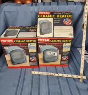 c214- patton ceramic heaters - Image 1