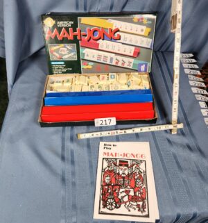 c217- vintage mah jong game - Image 1