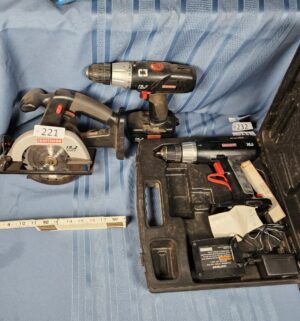 c221- craftsman battery power tools. Not tested - Image 1