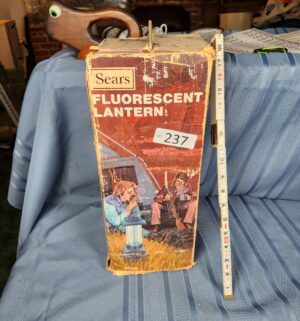 c237- sears fluorescent lantern in the box - Image 1
