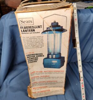 c237- sears fluorescent lantern in the box - Image 2