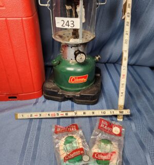 c243- vintage coleman lantern w/ case - Image 2