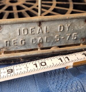 c249- antique milk bottle crate - Image 3