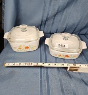 c264- CorningWare casserole dishes - Image 1