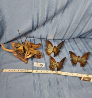 c306- mid century butterlfy decor - Image 1