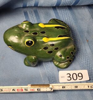 c309- frog garden noise maker - Image 1