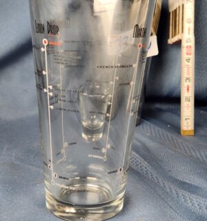 c334- vintage drink receipe mixer set - Image 2