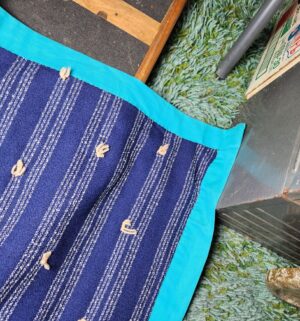 c354- mid century hand stitched quilt - Image 2