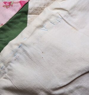 c355- mid century hand stitched quilt - Image 3