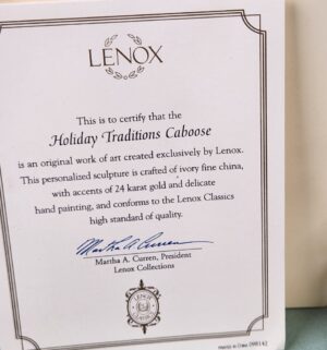 d53- lenox holiday traditions caboose - Image 3