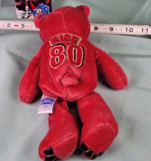 d85- Jerry Rice with card Salvinos Bamm Beanos - Image 3