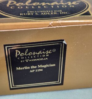 d91- Kurt S. Adler Polonaise Merlin the Magician - Image 3