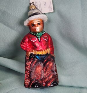 d95- 1996 Christopher Radko The Duke glass ornament - Image 2