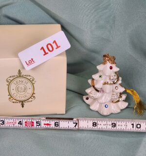 d101- Lenox Jeweled Christmas Tree ornament - Image 1