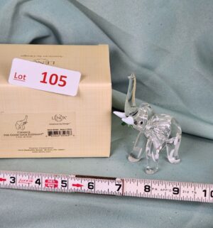d105- Chance the Good Luck Elephant Lenox - Image 1