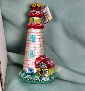 d107- Christopher Radko Lighthearted Lighthouse - Image 2