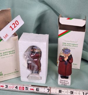d120- Cornettist Norman Rockwell ornaments - Image 1