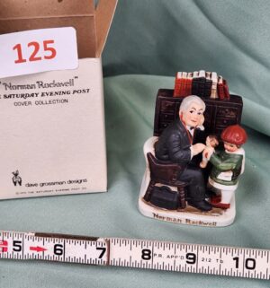 d125- Doctor and the doll Norman Rockwell - Image 1