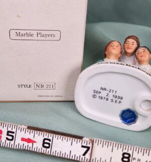 d127- Marble Players Norman Rockwell - Image 3