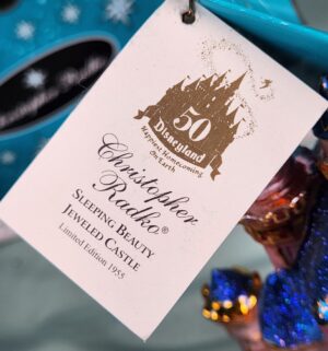 d134- Christopher Radko Disneyland Sleeping Beauty Castle 50th Anniversary - Image 3