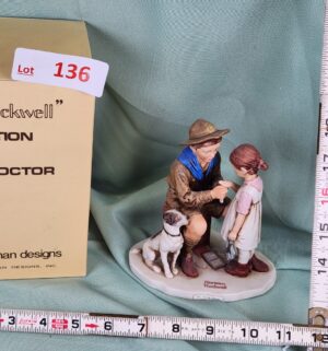 d136- The Young Doctor Norman Rockwell - Image 1