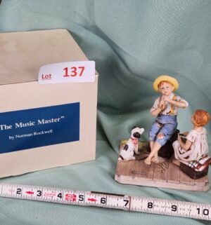 d137- The Music Master by Norman Rockwell - Image 1