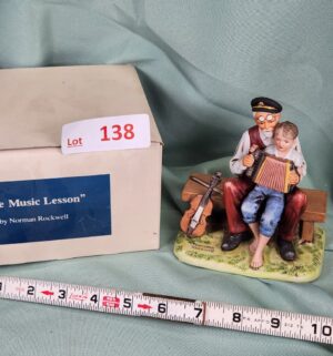 d138- The Music Lesson by Norman Rockwell - Image 1