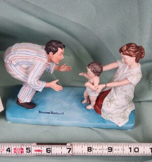 d140- Babys first step by Norman Rockwell - Image 2