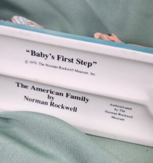 d140- Babys first step by Norman Rockwell - Image 3