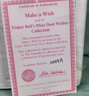 d174- Make a Wish. Tinker Bells Pixie Dush Wishes Collection - Image 3