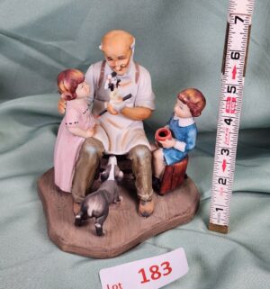 d183- The toymaker. Norman Rockwells collectors club - Image 1