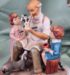 d183- The toymaker. Norman Rockwells collectors club - Image 2