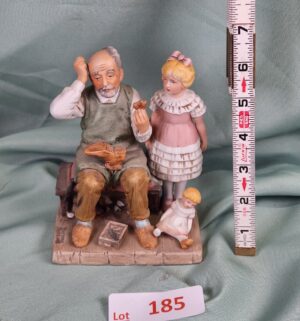 d185- The shoemaker. 1981 Norman Rockwell - Image 1
