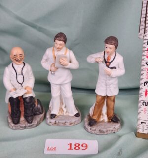 d189- Ayerst Doctors Figurines - Image 1