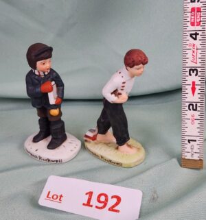 d192- 1970s Norman Rockwell Figurines - Image 1