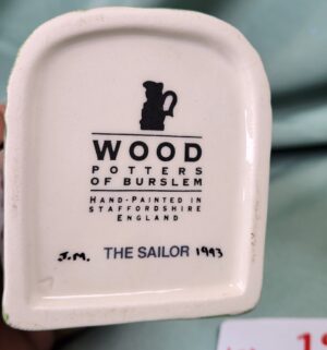 d197- The Sailor. Wood Potters of Burslem - Image 3