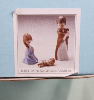 d357- Mini Holy Family w/ Box. Lladro - Image 5