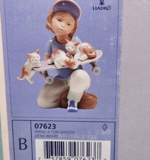 d371- Little Riders w/ Box. Lladro - Image 5