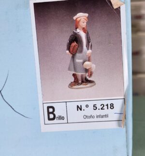 d387- School Girl with Doll w/ Box. Lladro - Image 6