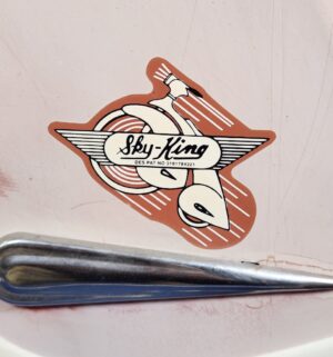 e1- Airflow Collectibles Sky King vintage-style tricycle reproduction. - Image 4