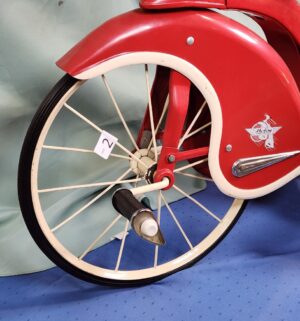 e2- contemporary Airflow Collectibles Sky King tricycle, a replica of the vintage 1930s model. - Image 5